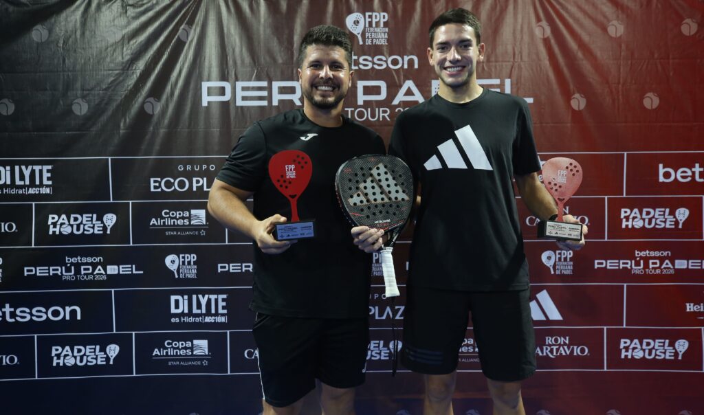 DUILIO BERETTA Y MATÍAS ALTIERI REVALIDARON EL TÍTULO DE PRIMERA CATEGORÍA EN EL TORNEO GOLD DEL BETSSON PERÚ PÁDEL PRO TOUR 2026 356a8993 (1) (1)